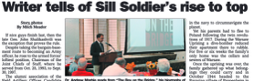 Andrew Marble Fort Sill book talk on his Gen. John Shalikashvili biography, 